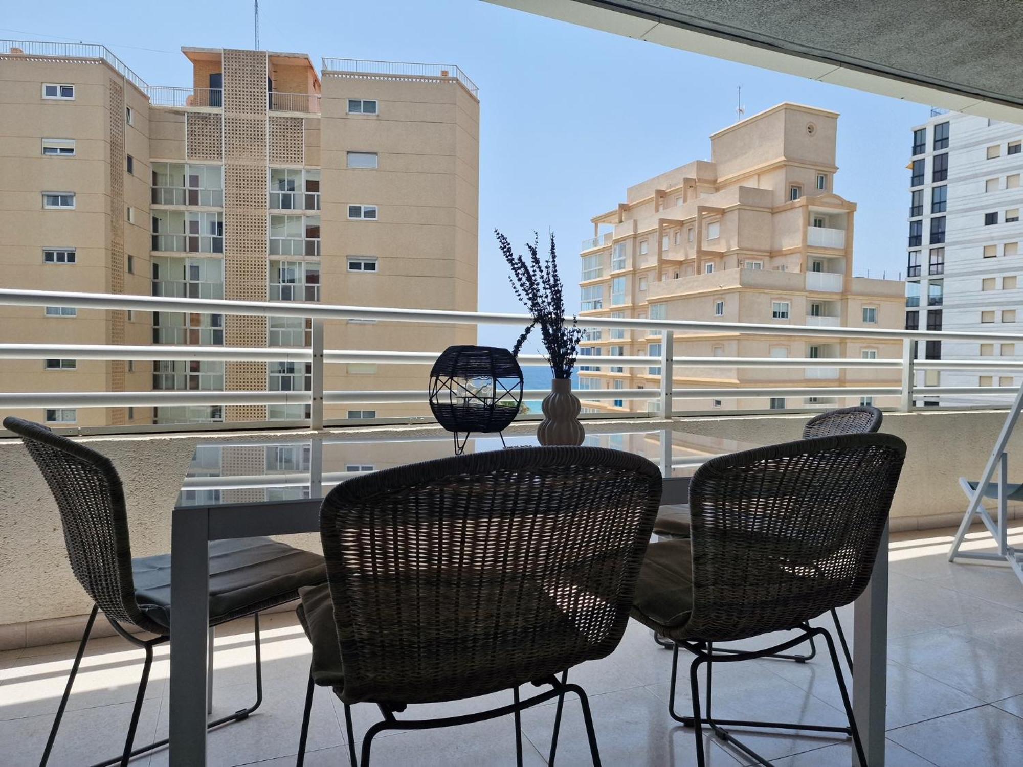 Cozy Apartment Apolo XIV Seaview Calpe Exteriör bild